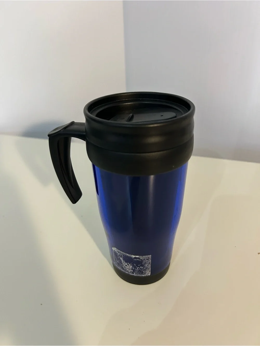 DAD Blue Travel Mug with Handle